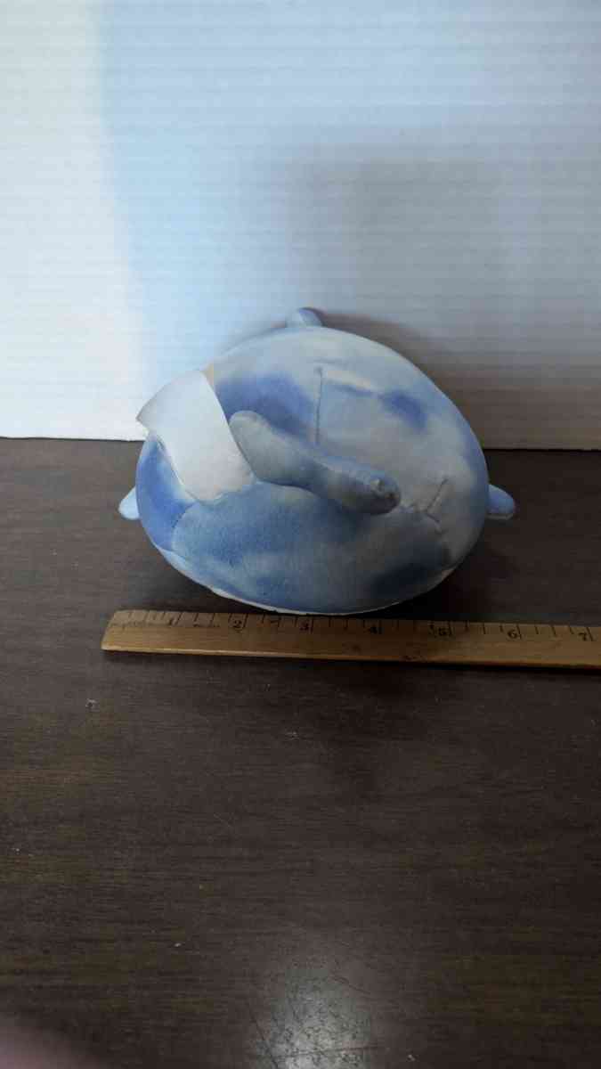 RARE Squishmallow 5 Samir Blue Tie Dye Whale Used perfect co