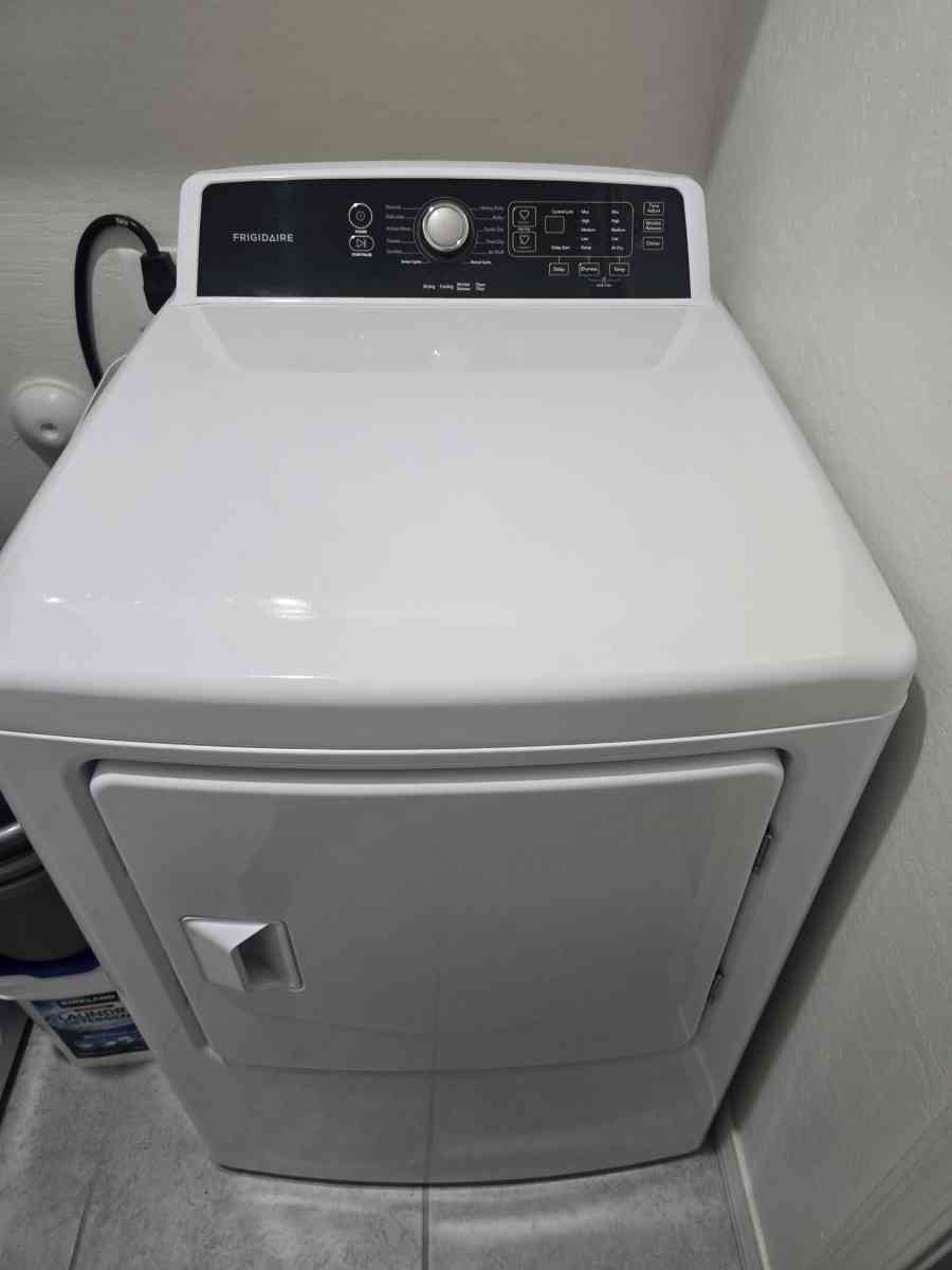 washer and dryer