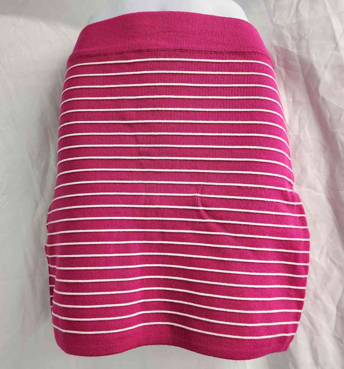 Vintage 2be bebe Gypsy Pink Horizontal Striped Stretch Mini