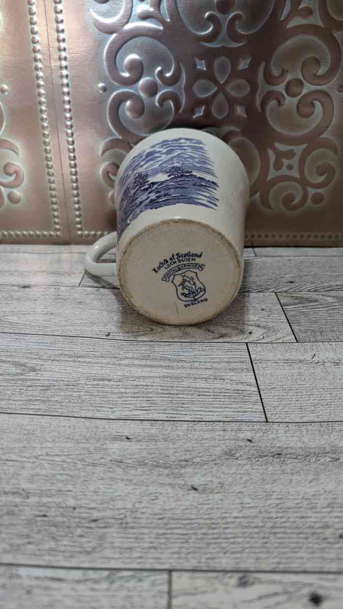 lochs of scotland royal warwick England Porcelain Cup