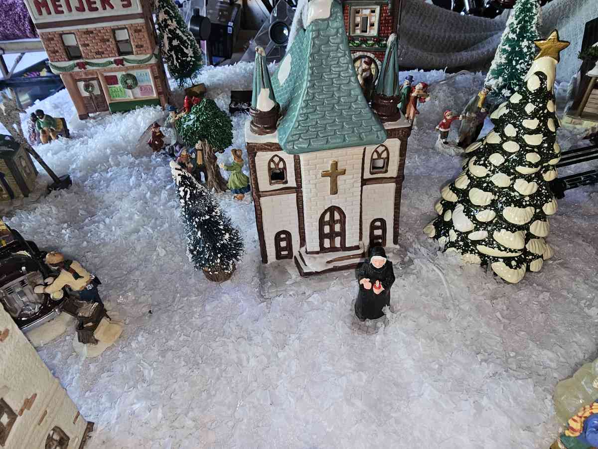 Vintage Christmas Village