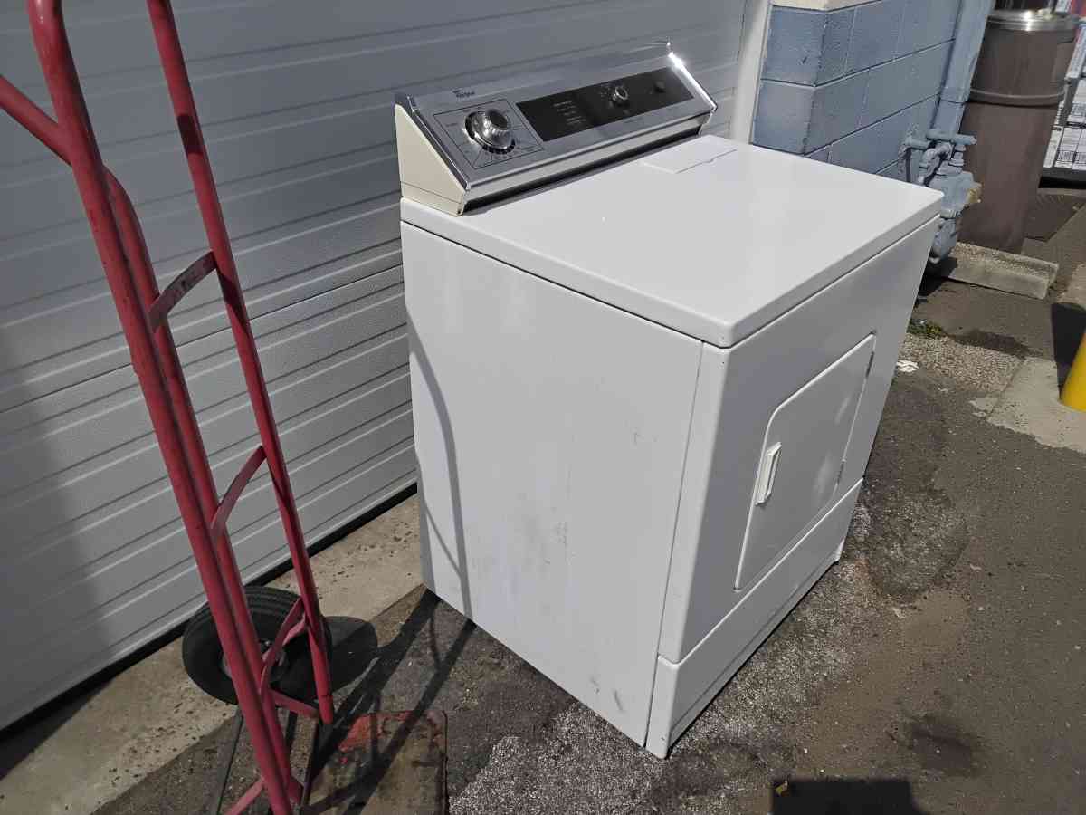 Nice White Whirlpool Gas Dryer OEM Like New