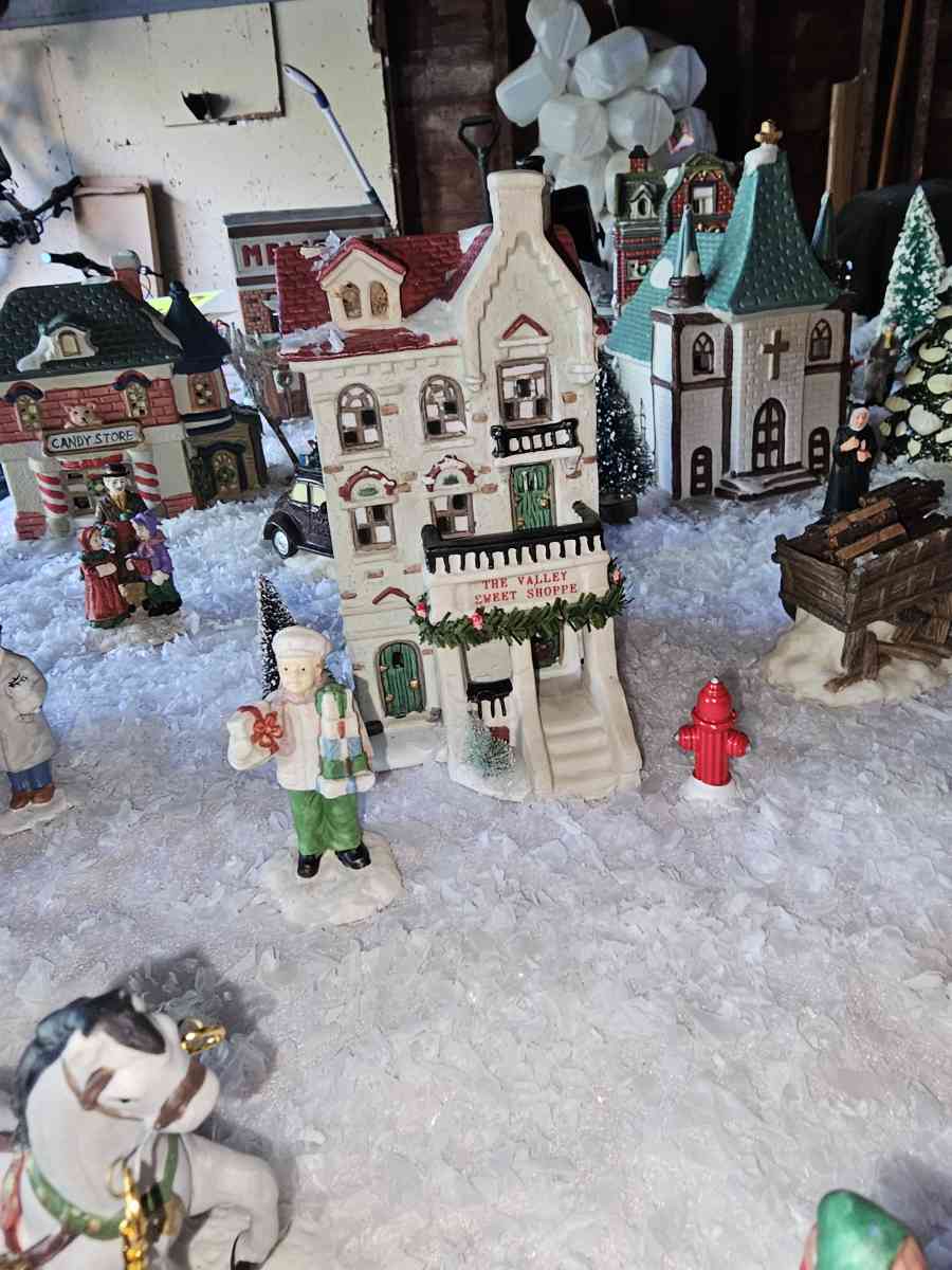 Vintage Christmas Village