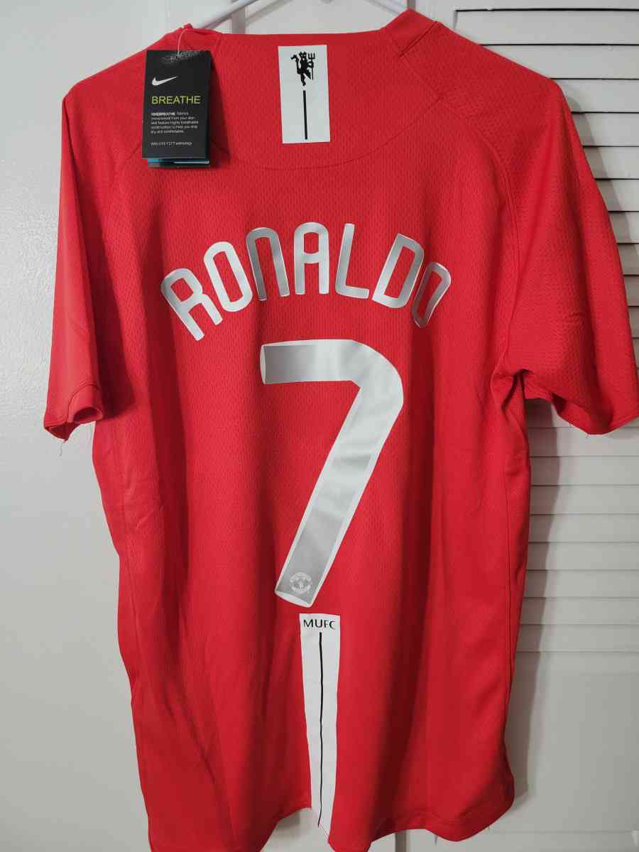 Manchester United Final 2008 Version Clasic Size M Ronaldo