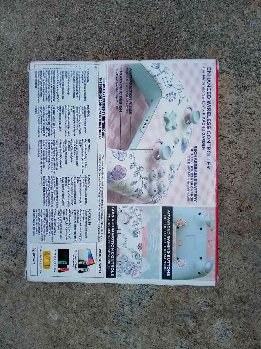 NINTENDO SWITCH POKEMON CONTROLLER