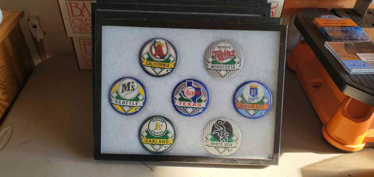 mlb baseball large style team pins