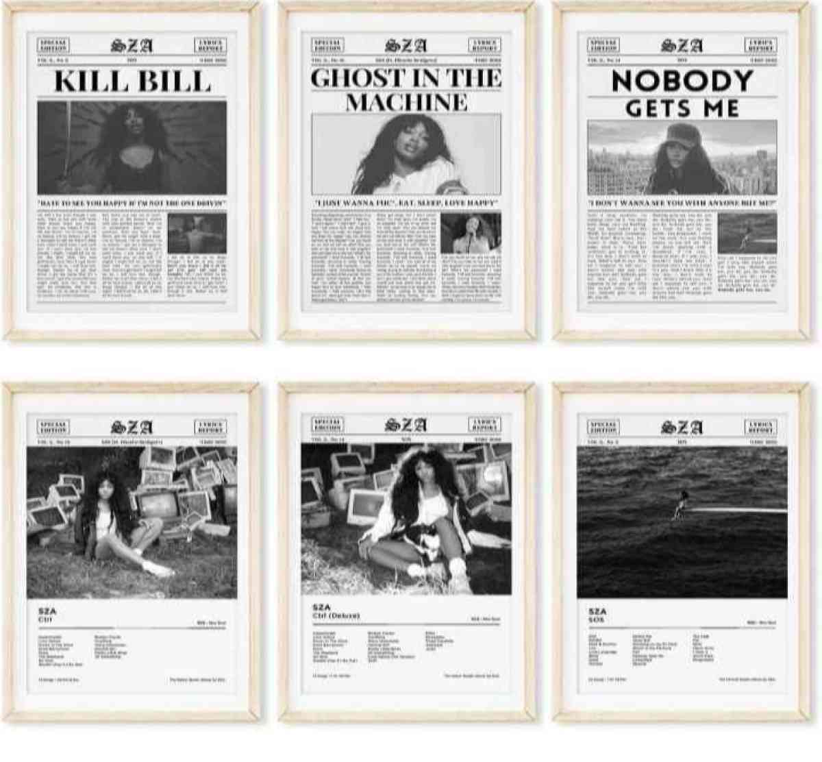 New Sza Posters
