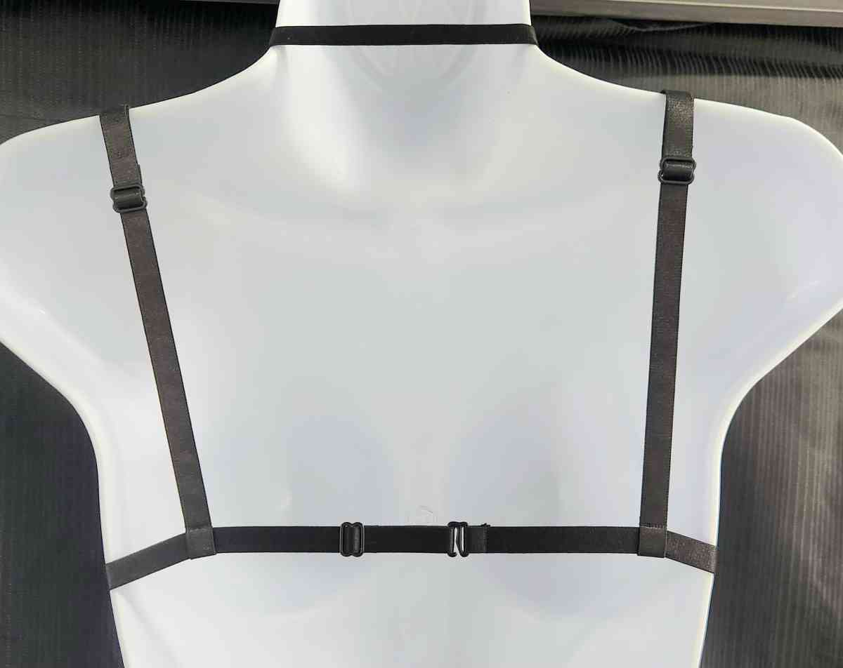 Womens Elastic Adjustable Body Harness Cupless Bra Accessory