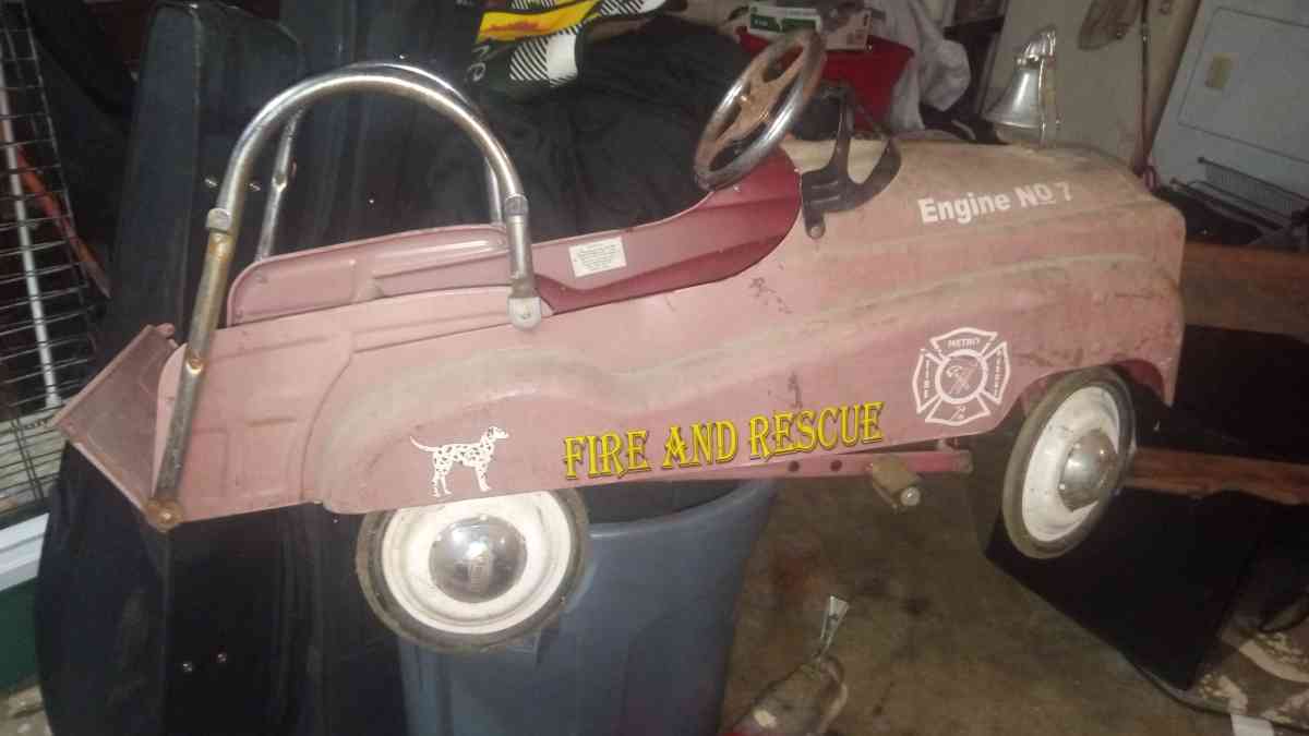 1950s Pedal Firetruck