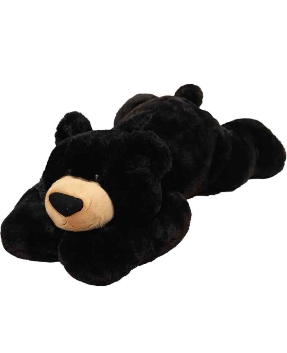 20 inch black bear plush