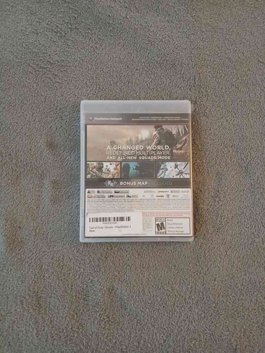Call Of Duty Ghost PS3