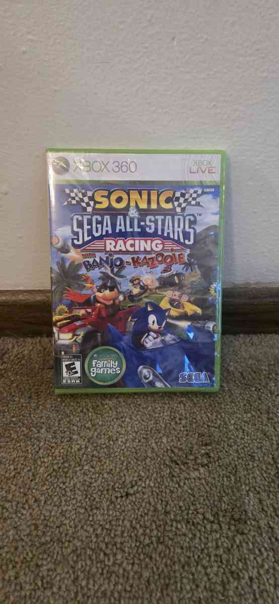 Sonic  Sega All Stars Racing wBanjoKazooie Xbox 360 Game
