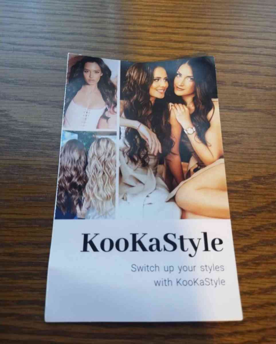 Brown Hair Extensions Clip in 7 piece set