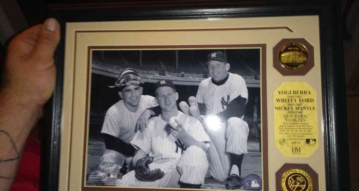 New York Yankees plaque theres only 1000 of them this is 811