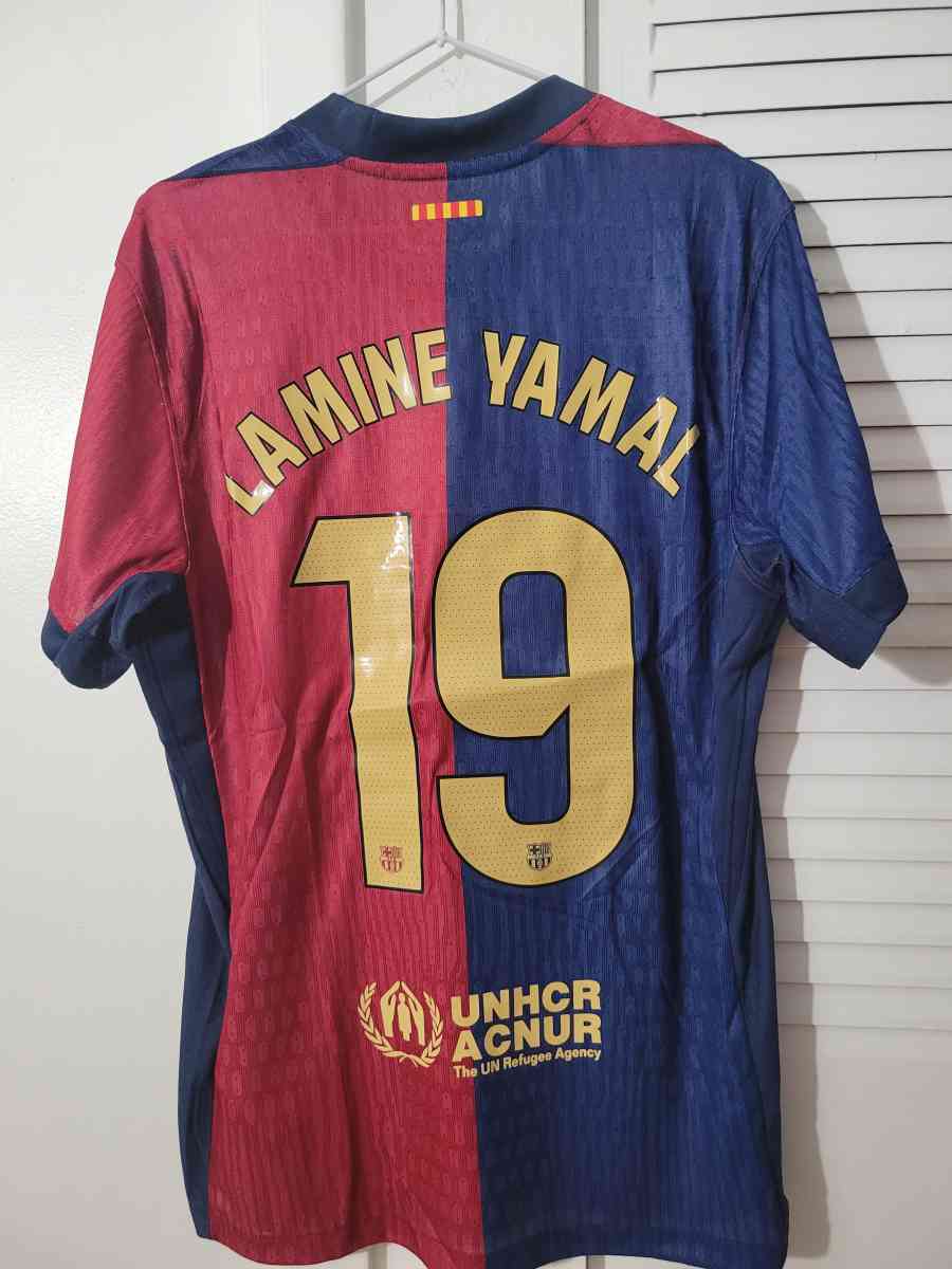 FC Barcelona 2025 Player Version Size L  Lamine Yamal