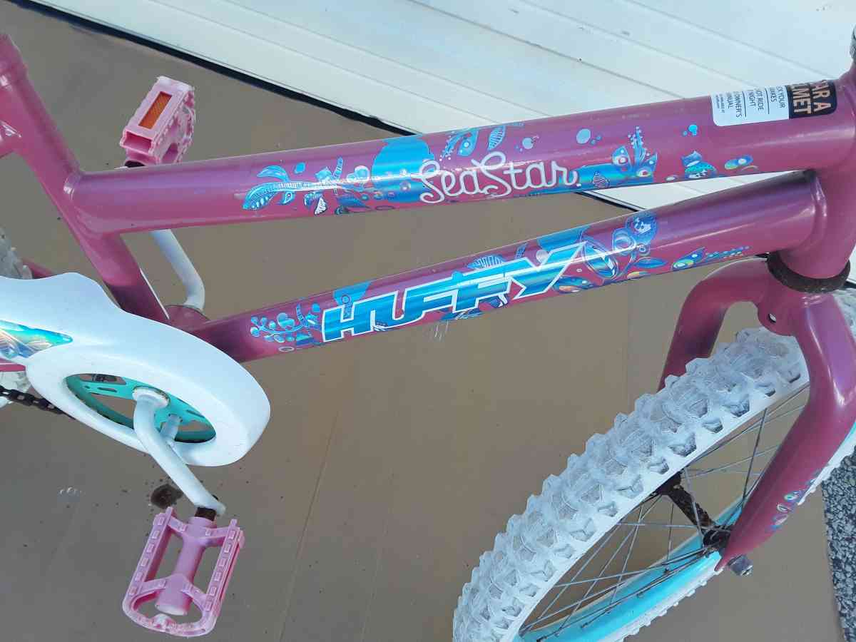 Nice White Girls 20 Huffy Sea Star Bicycle Like New