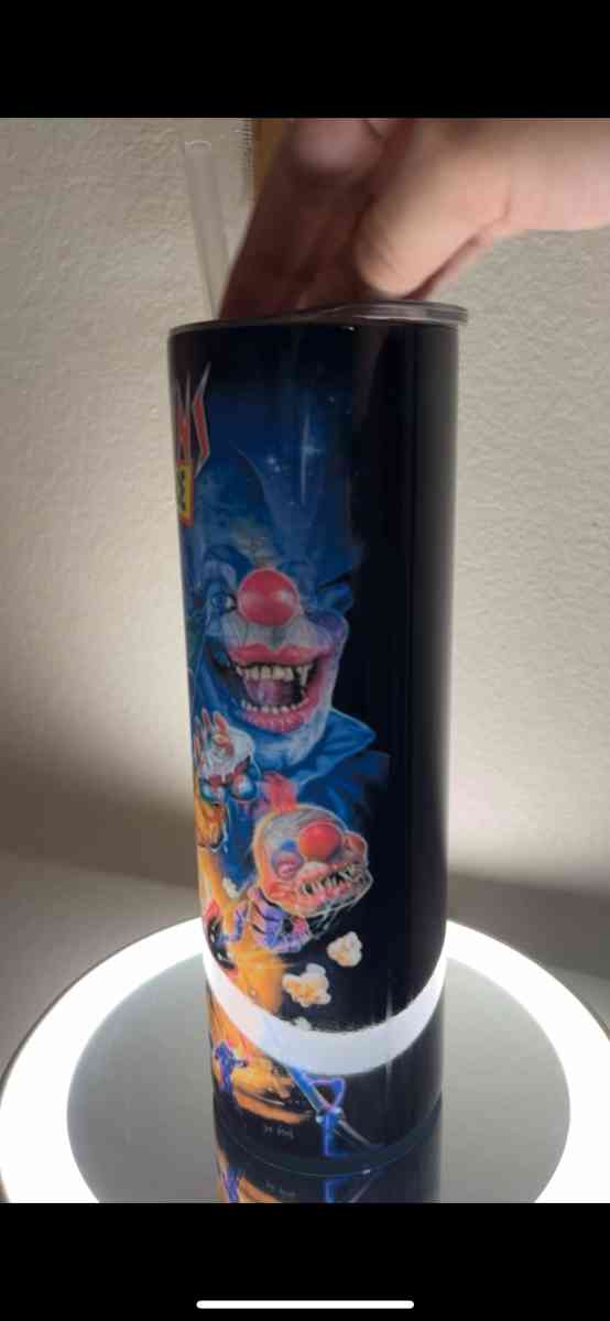 killer klowns 30oz tumbler