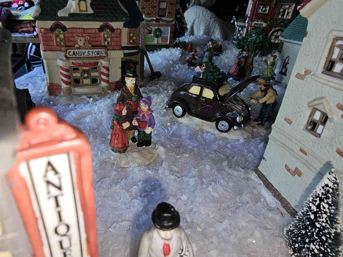 Vintage Christmas Village