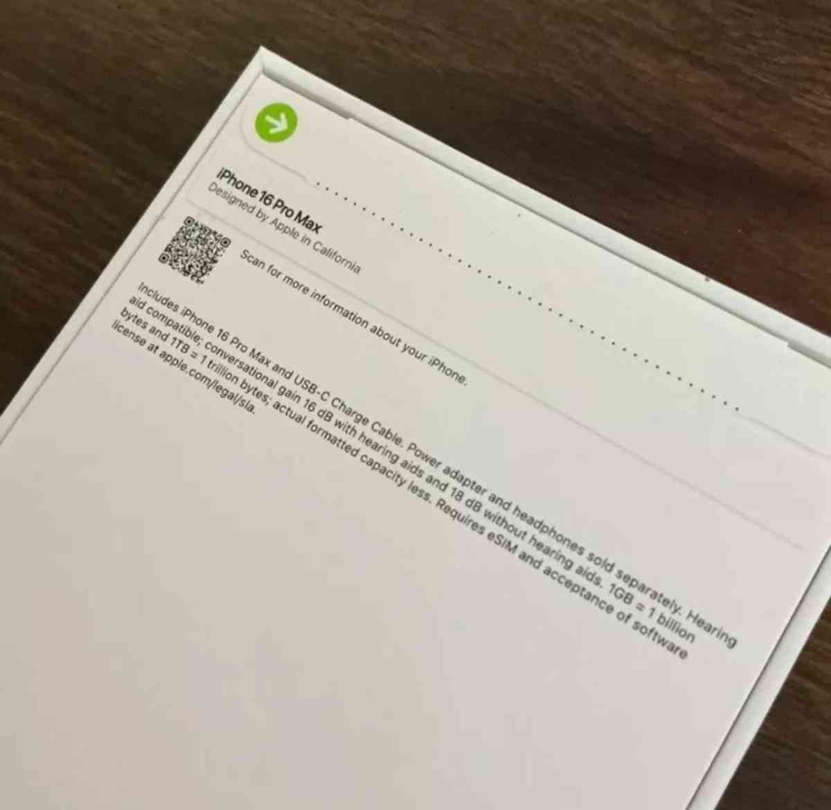 16 Pro Max 256GB ATT CRICKET