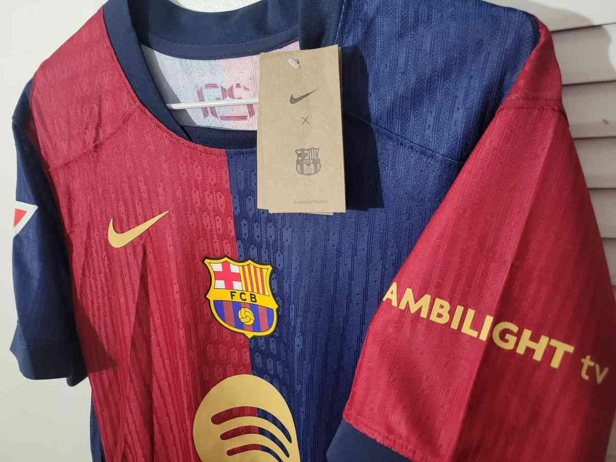 FC Barcelona 2025 Jersey Soccer Player Version Size L XL 2XL