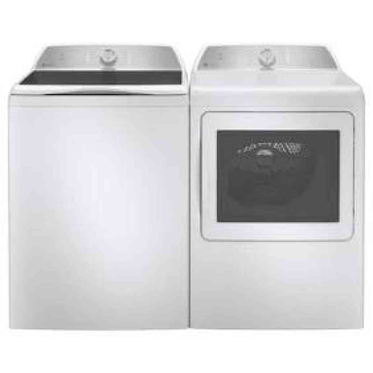 Bluetooth GE washer and dryer set