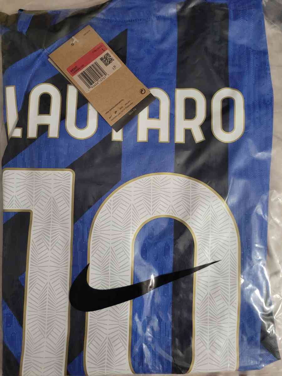 Inter Milan 2025 Soccer Jersey Player Version Size L XL 2XL