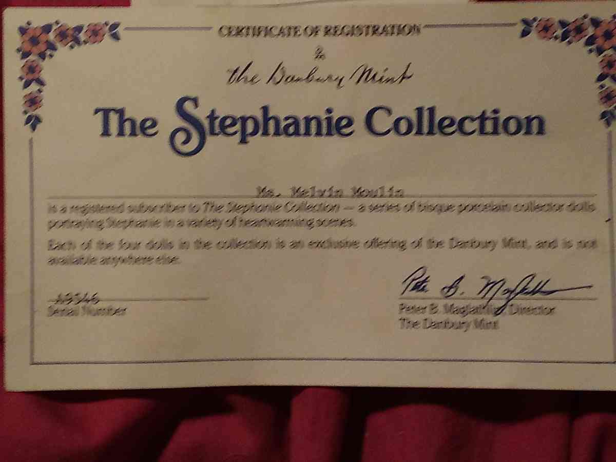 Stephanie Porcelain Doll