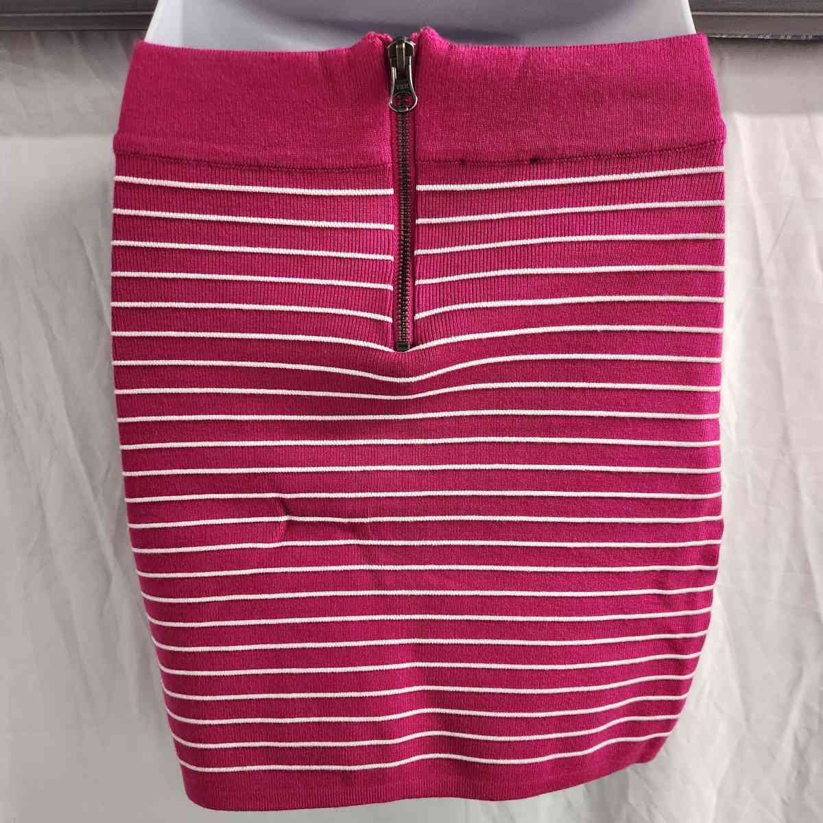 Vintage 2be bebe Gypsy Pink Horizontal Striped Stretch Mini
