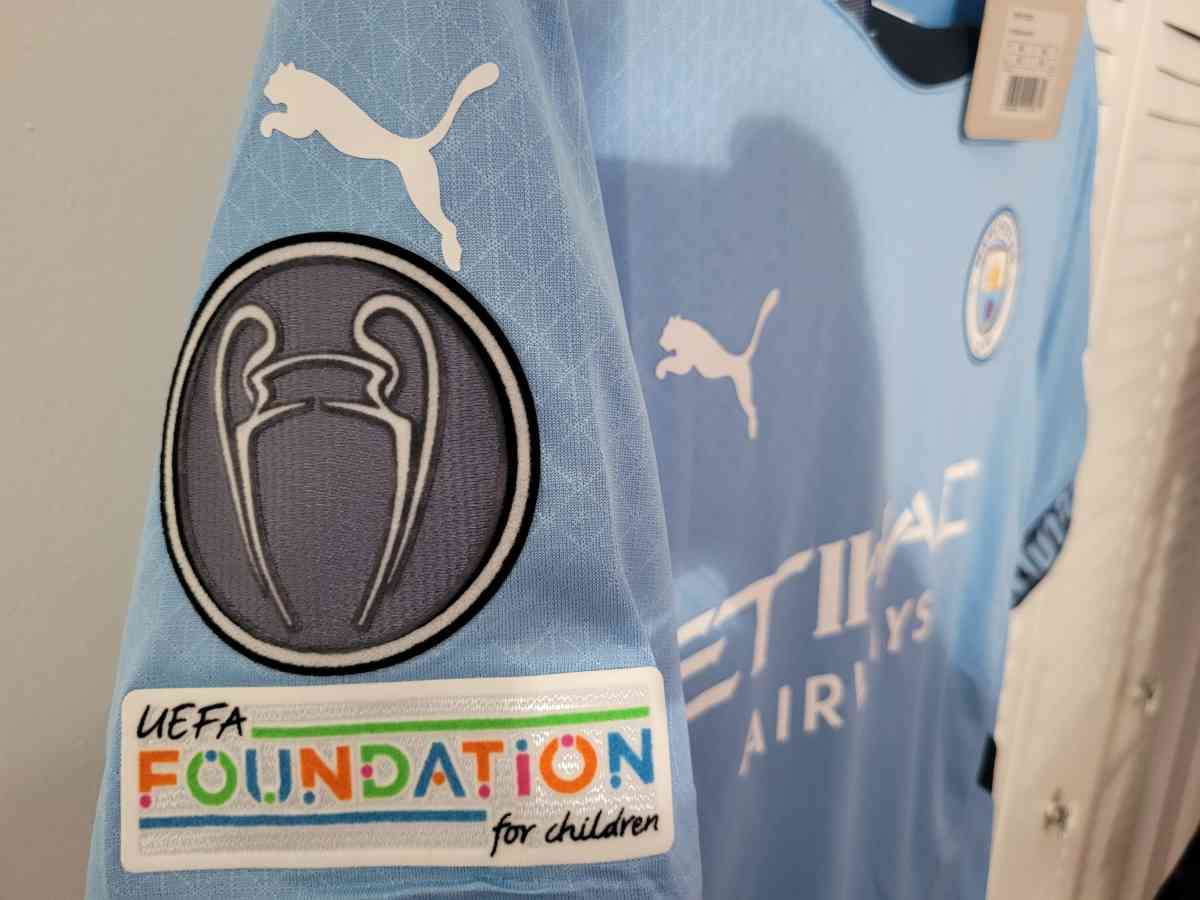 Manchester City Jersey Soccer 2025 Player Version Haaland