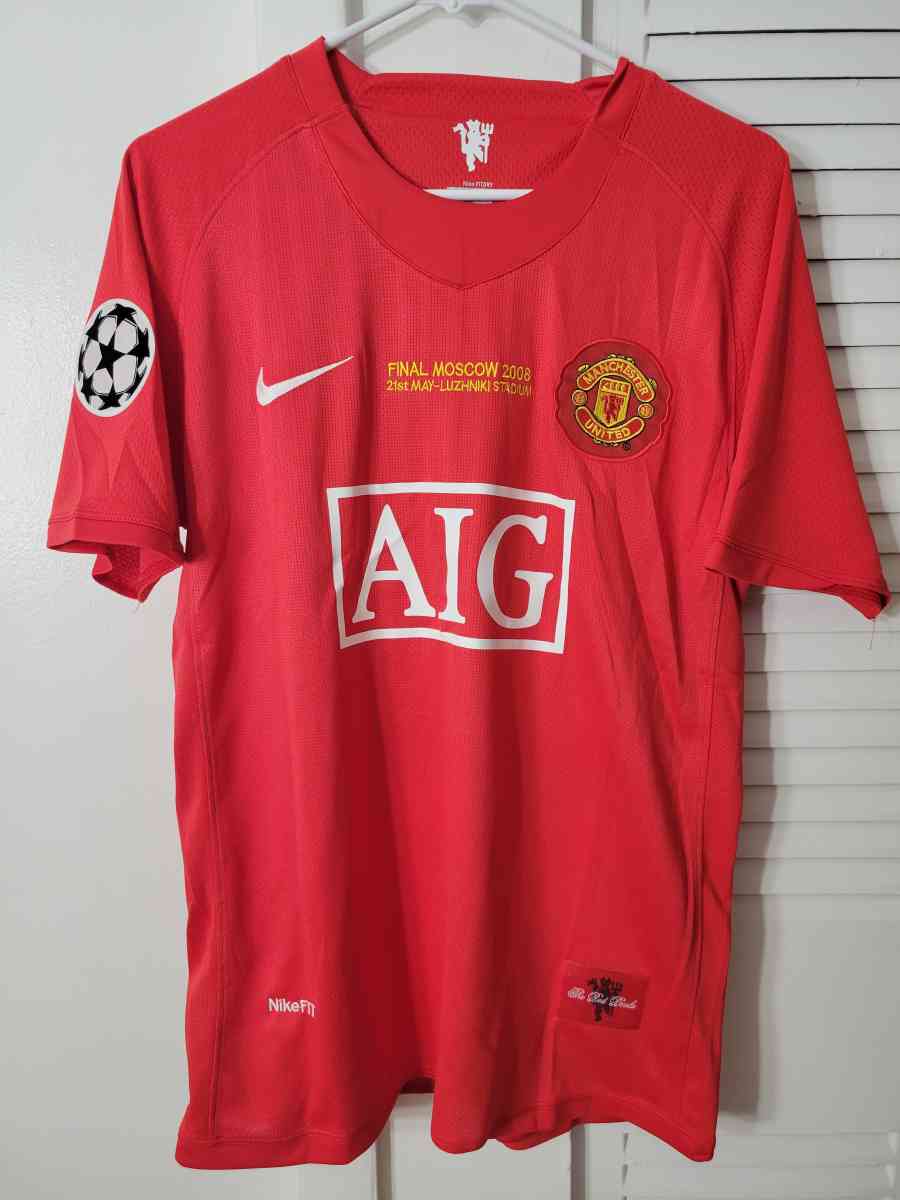 Manchester United Final 2008 Version Clasic Size M Ronaldo
