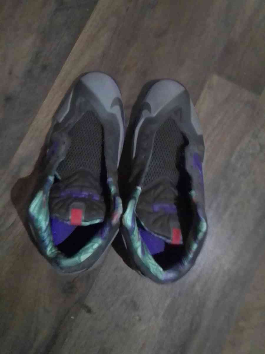 Nike Lebron 11 GS Terracotta Warrior basketball shoes