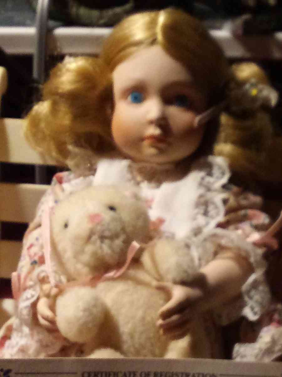 Stephanie Porcelain Doll
