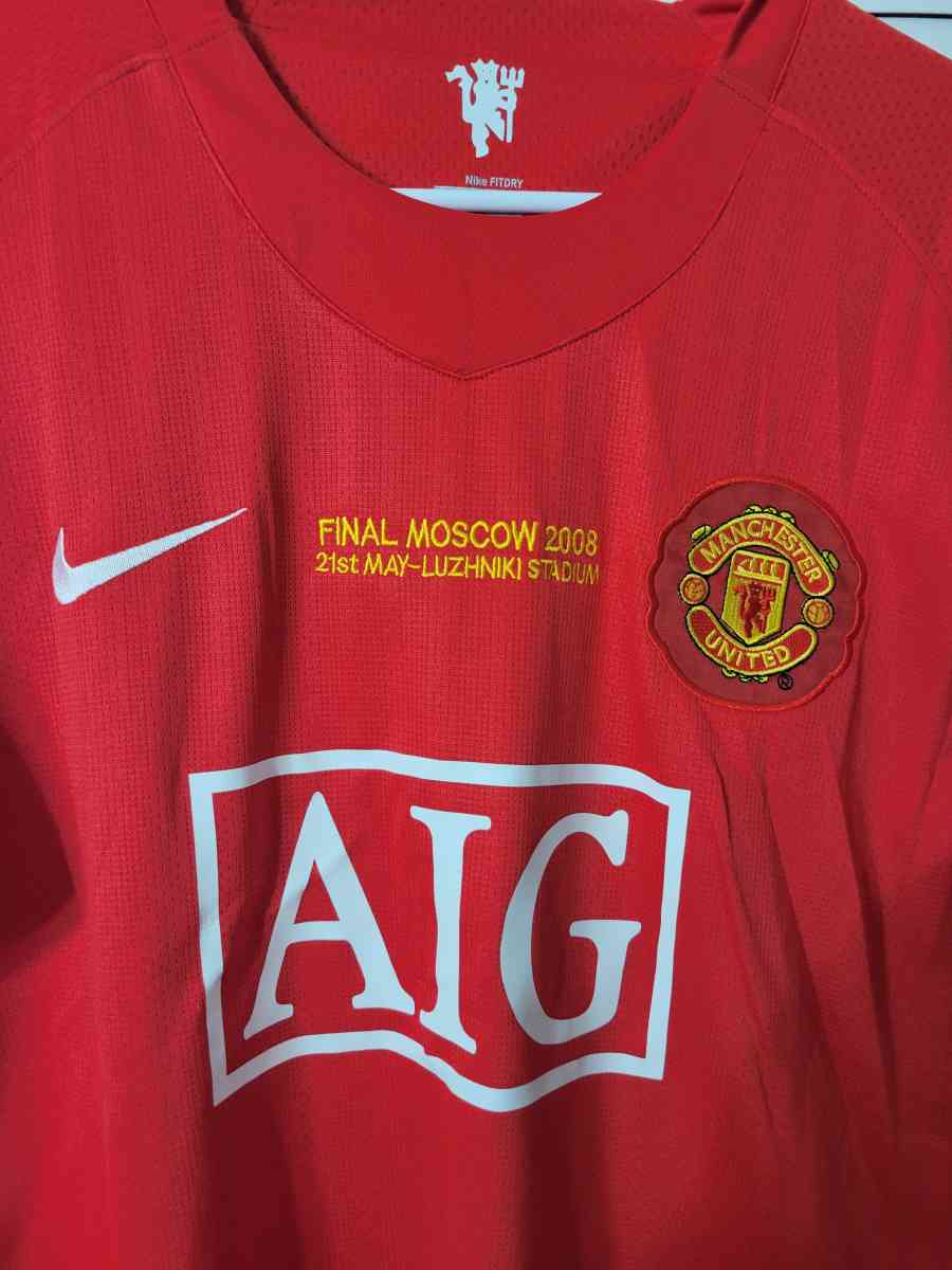 Manchester United Final 2008 Version Clasic Size M Ronaldo