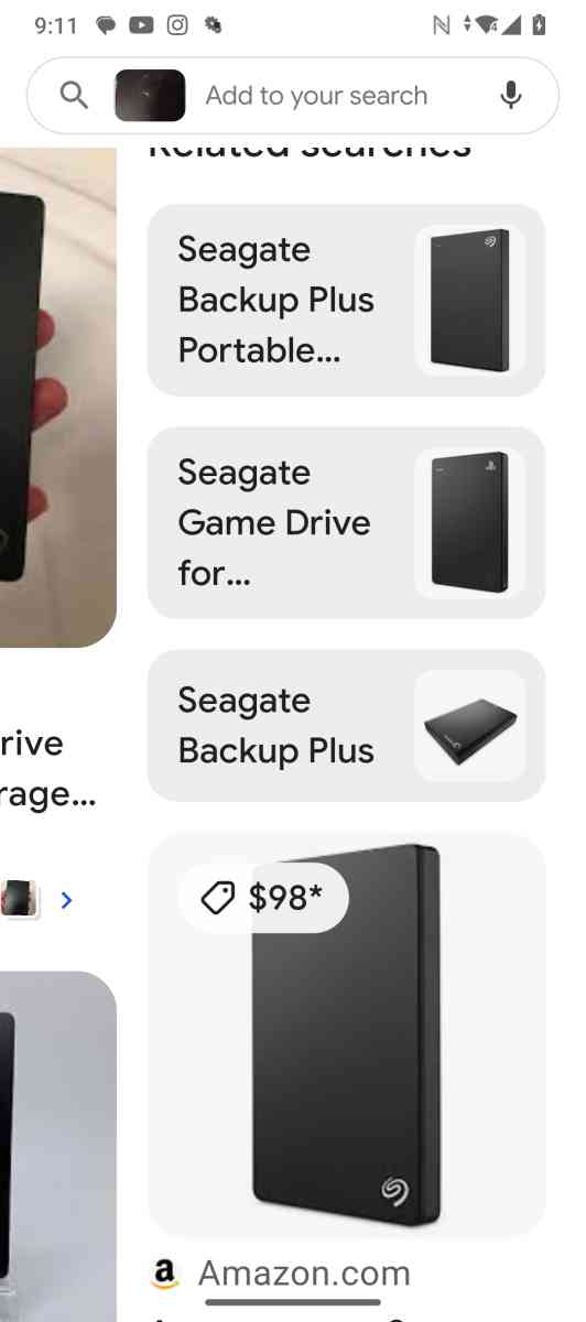 Seagate 2 terabyte external hard drive