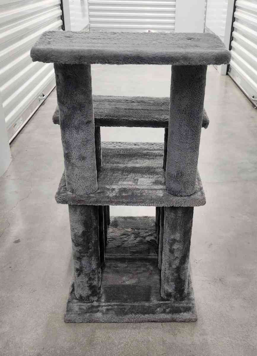 Furhaven Steady Paws 4 Step Pet Stairs for High Beds Sofas