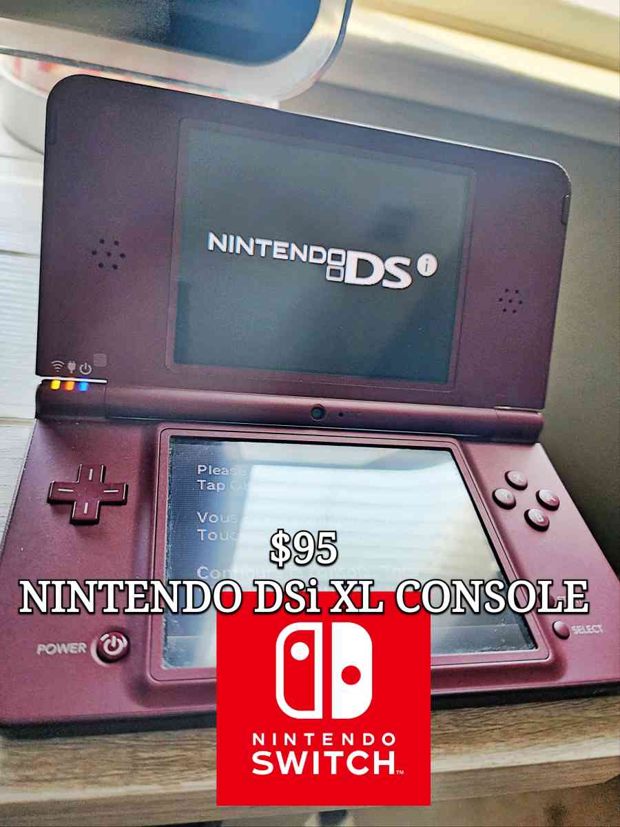 Nintendo DSi XL Burgundy Color