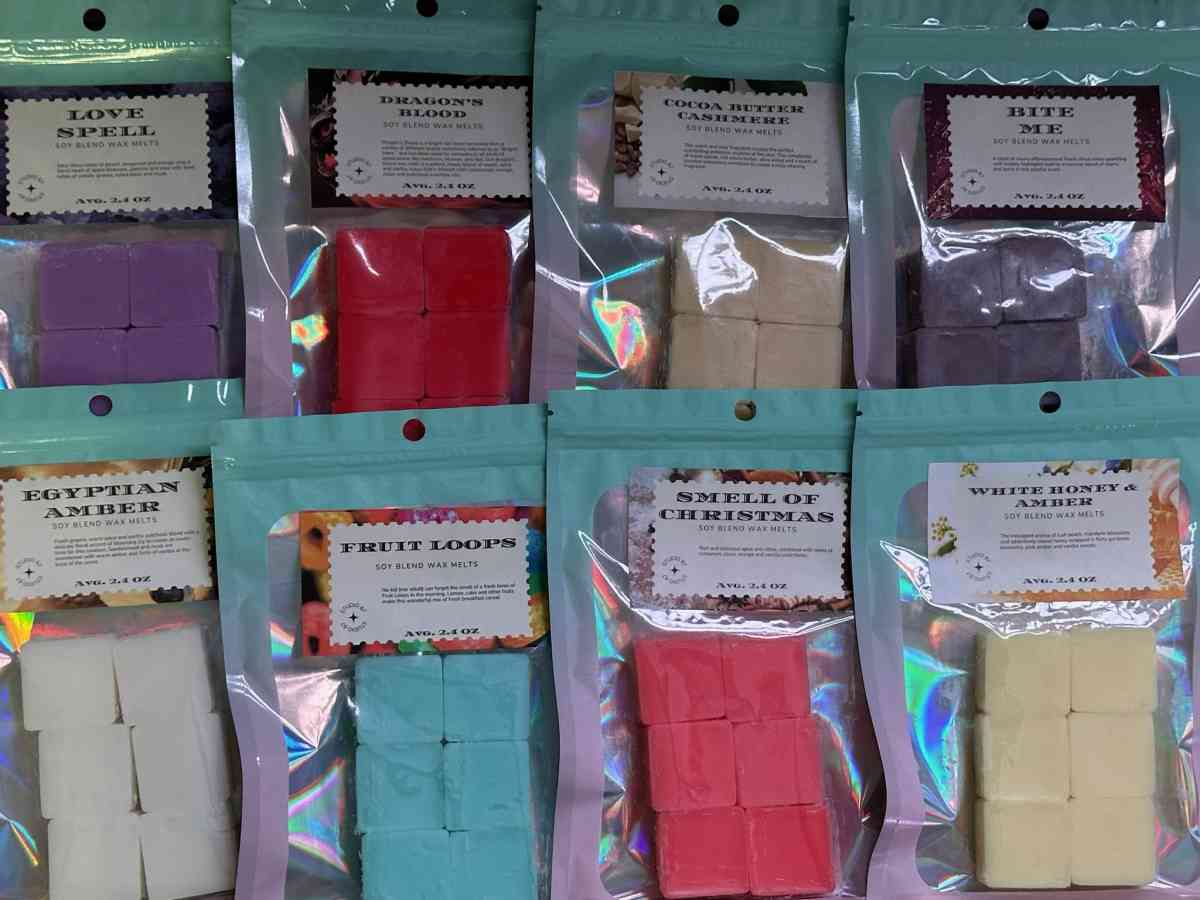 Handmade wax melts