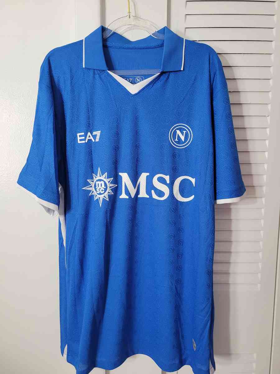 Napoli Jersey Soccer 2025 Player Version Size M L XL Osimhen