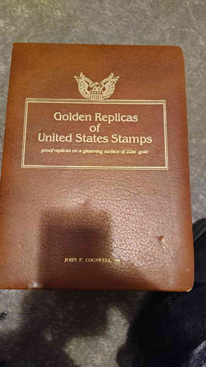 Gold replica stamp