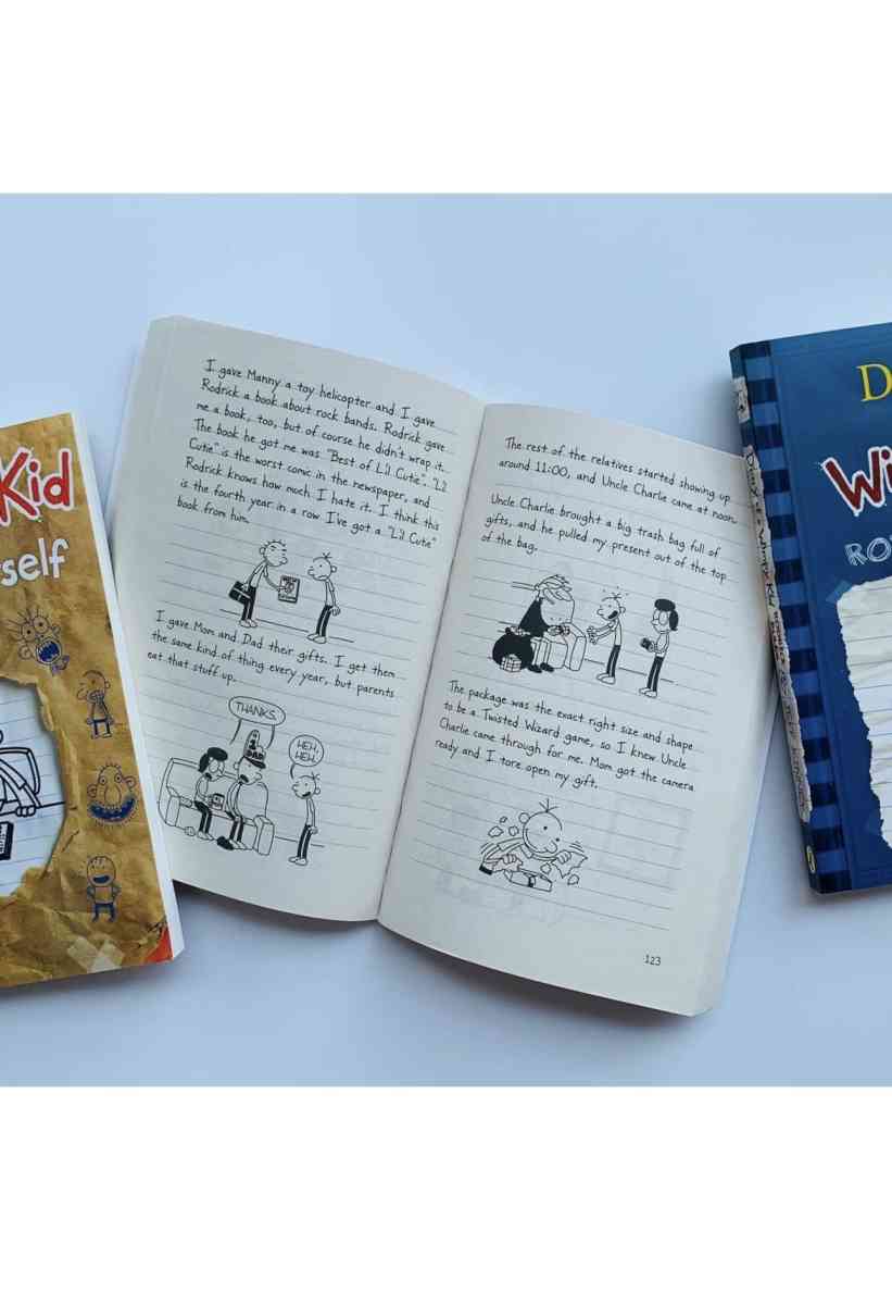 Brand new diary of the wimpy kid All 16 books
