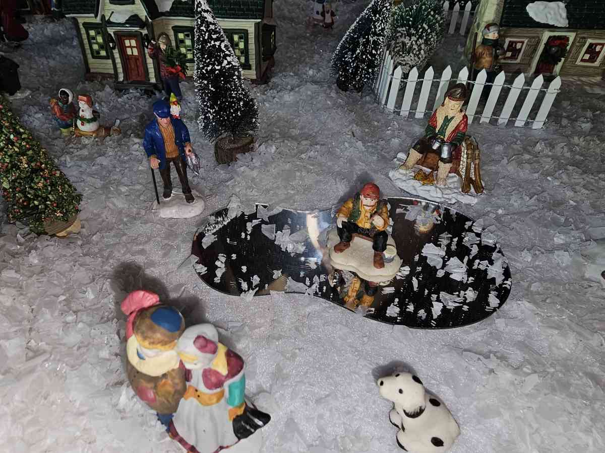 Vintage Christmas Village