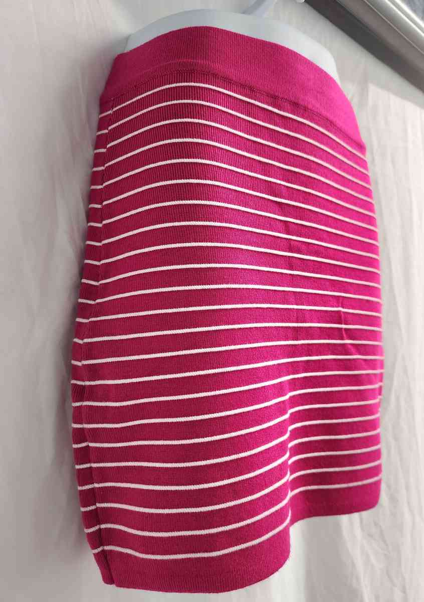 Vintage 2be bebe Gypsy Pink Horizontal Striped Stretch Mini