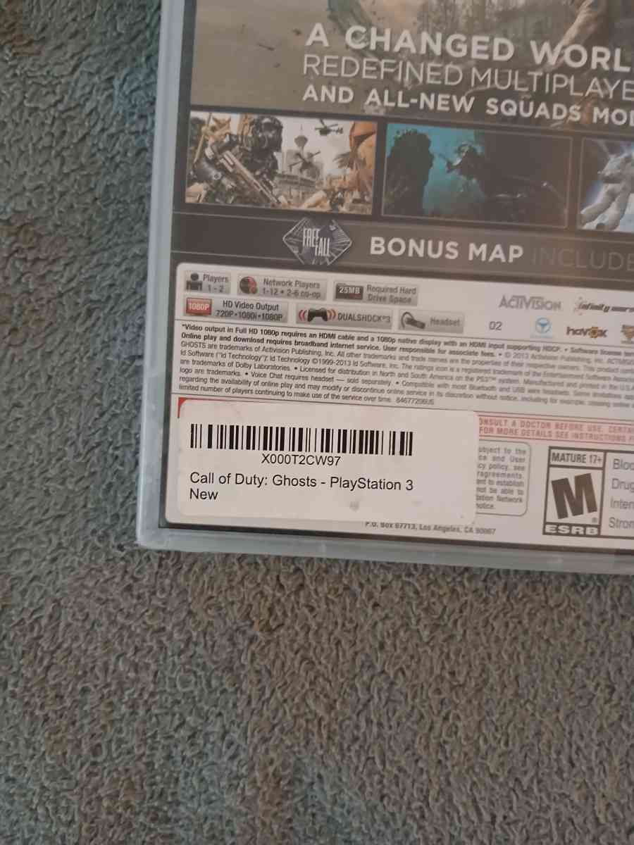 Call Of Duty Ghost PS3