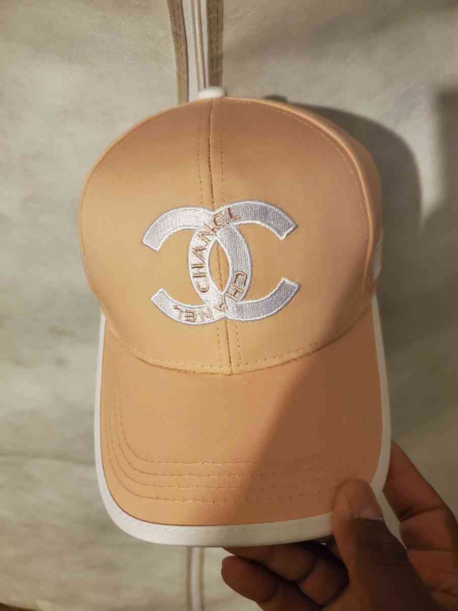 Chanel CC logo printed baseball cap