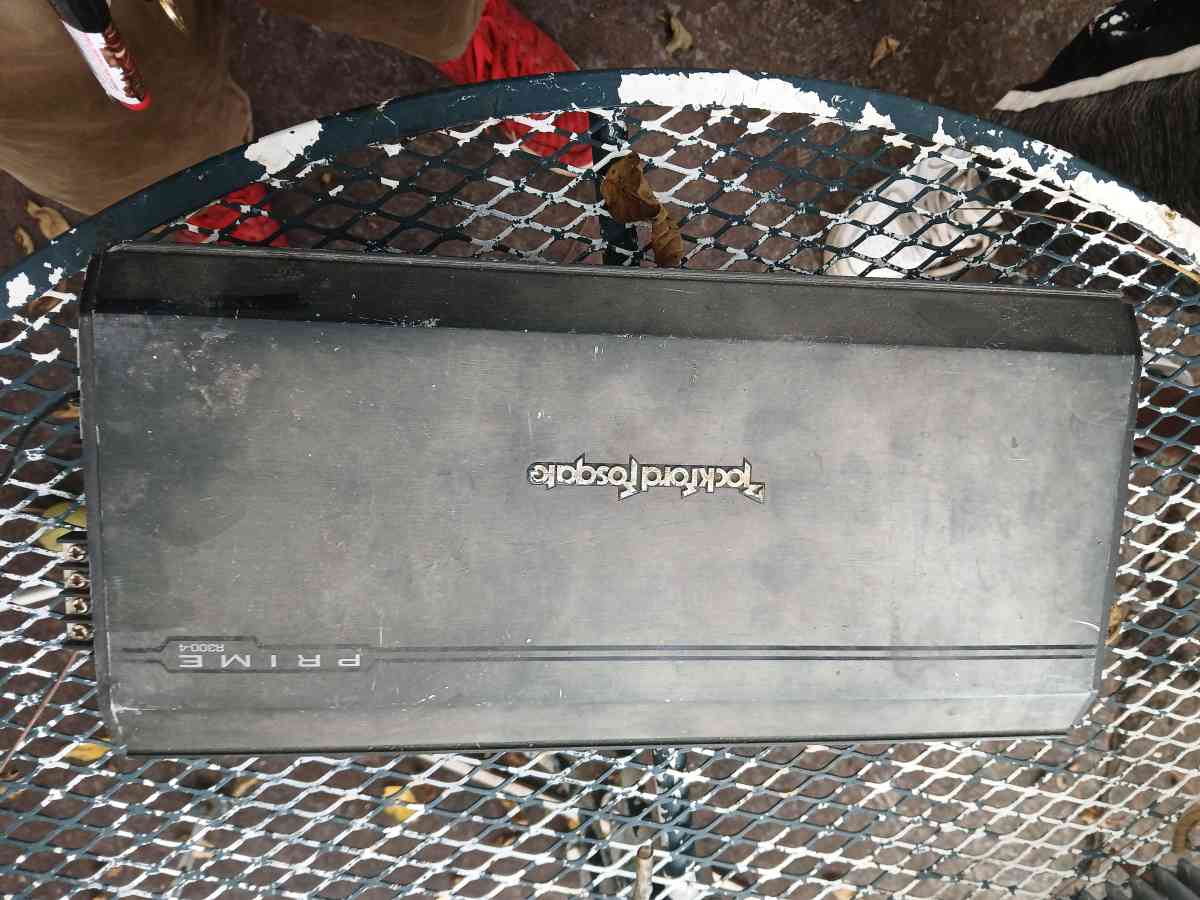 Rockford Fosgate R3004 Prime 300W 4 Channel Class AB Car Amp