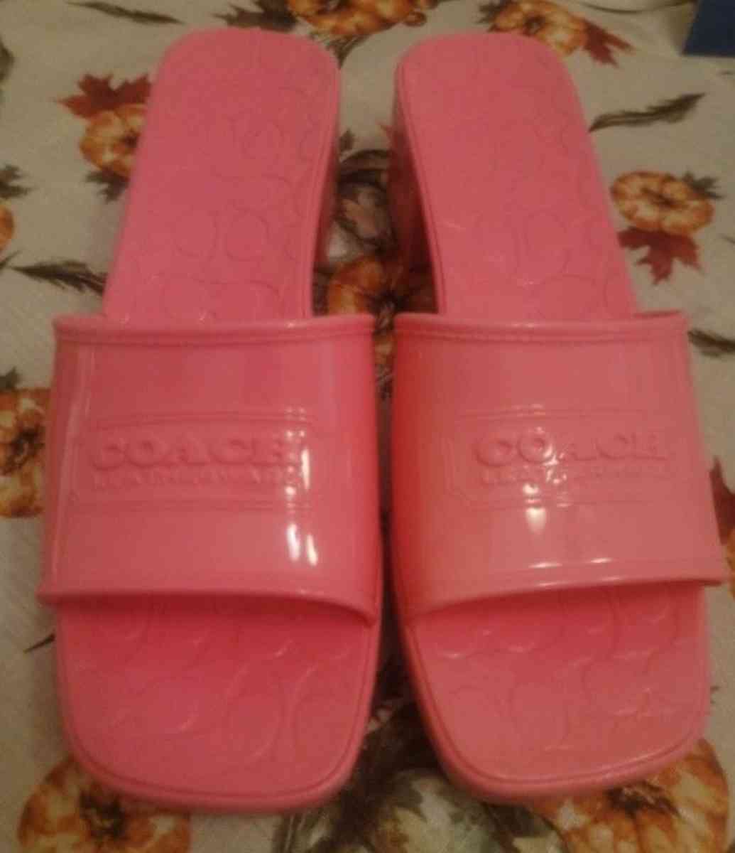 COACH Scarlett Rubber Sandal