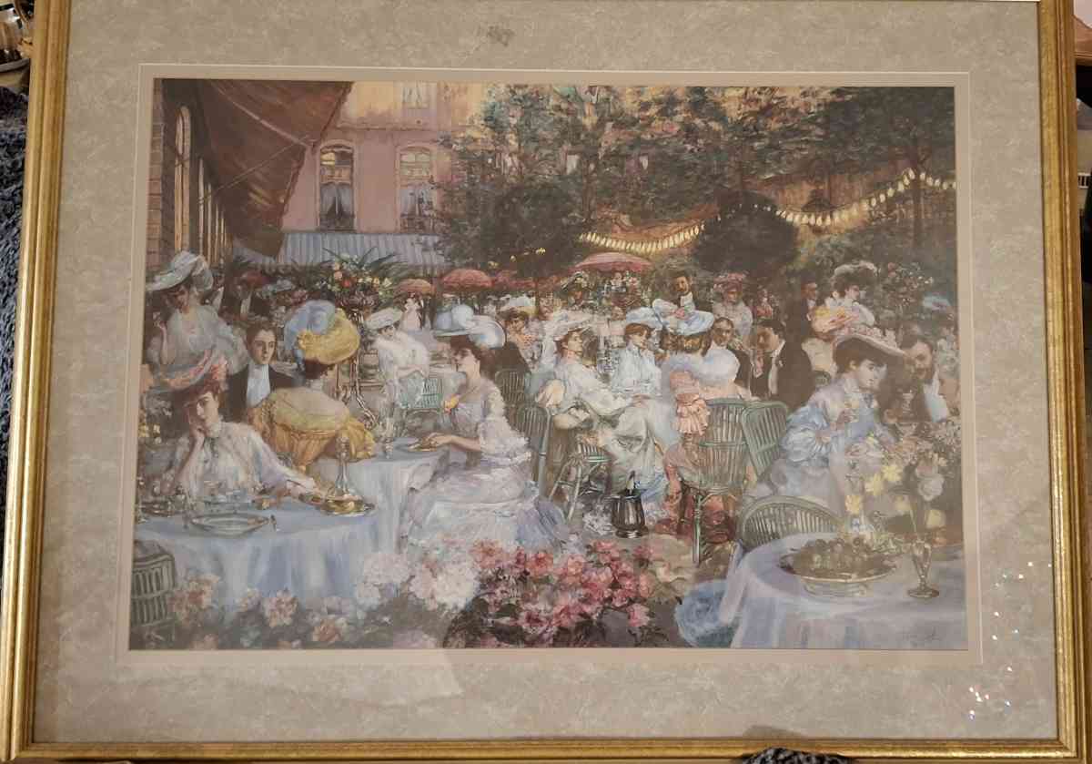 1904 signed Jeanniot painting