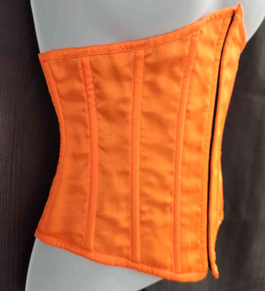 Orange Burleska Underbust Corset Size 26