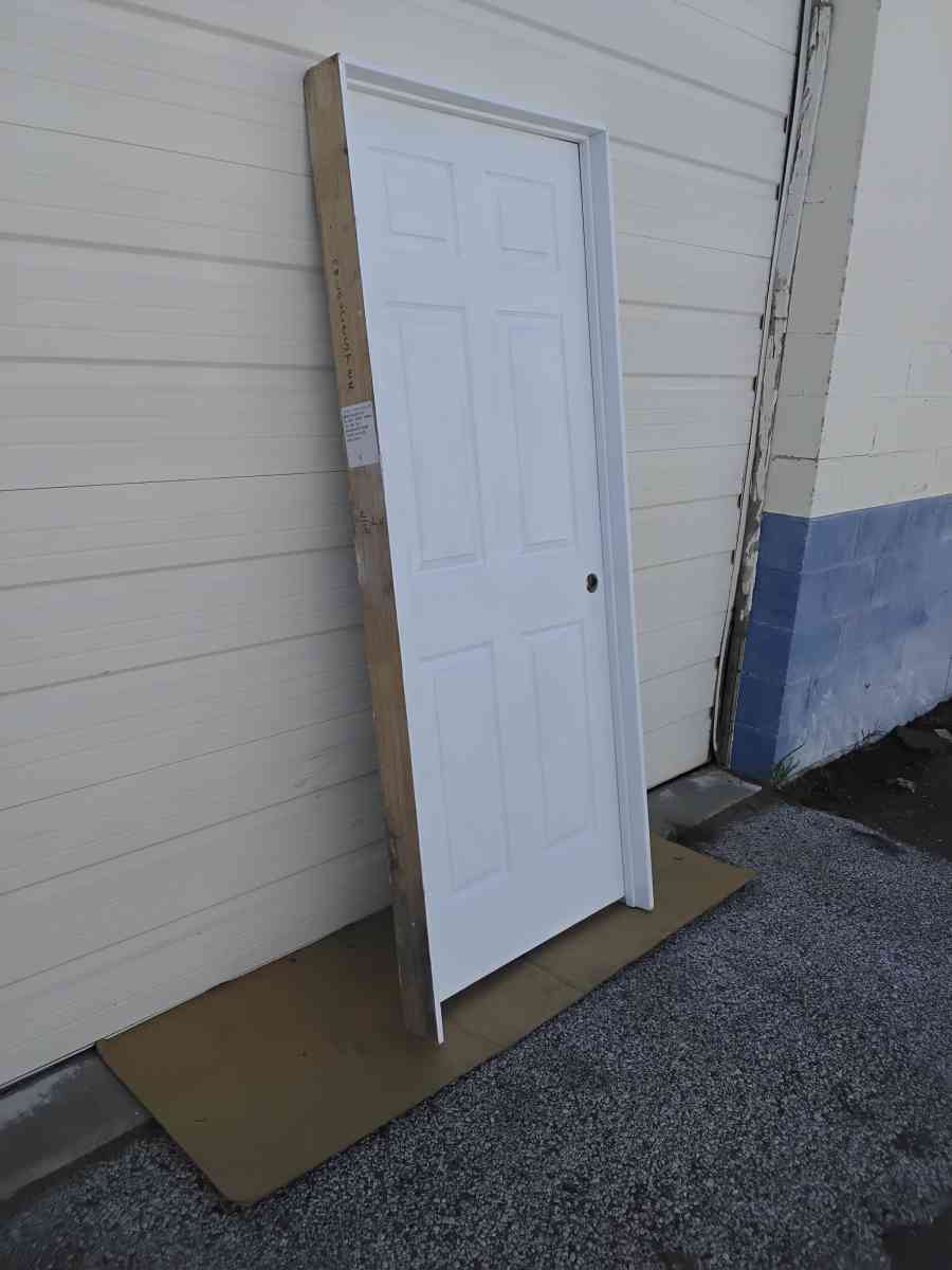 Nice White Prehon Interior Door Left Hand Swing 32 X 80