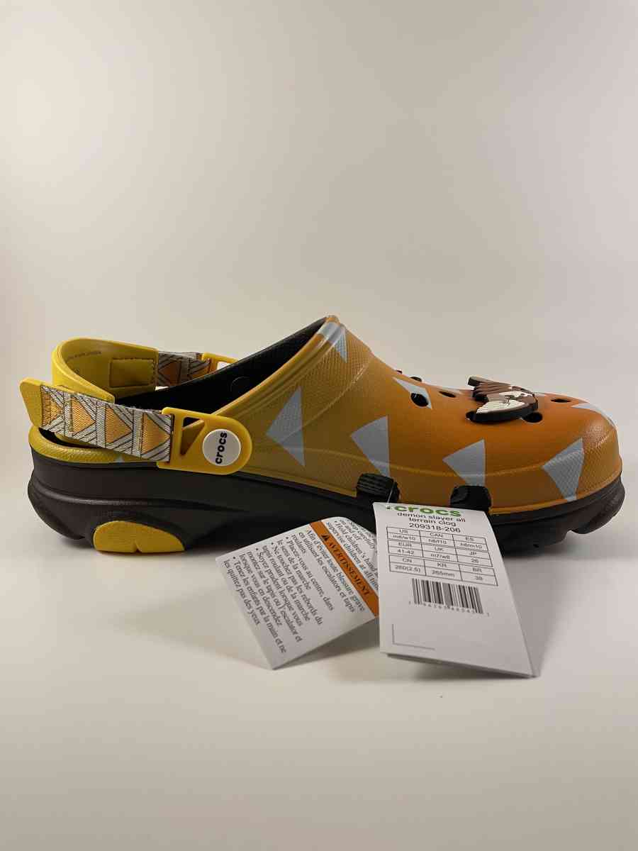 CROCS Demon Slayer Zenitsu Brand New